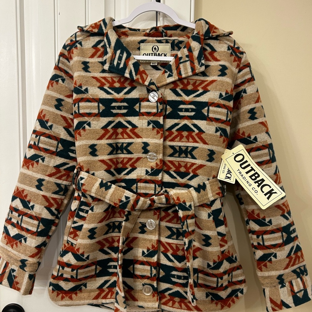 NWT Fleece Lined Outback Coat